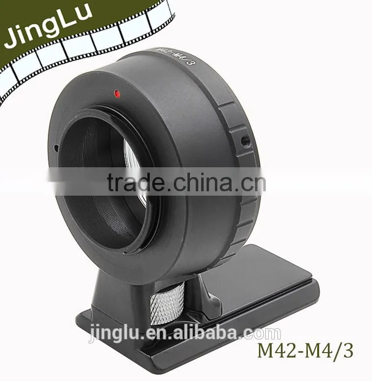 M42 Lens to Micro 4/3 M4/3 adapter Lumix G1 GH1 GF1 EP-1 with long tripod