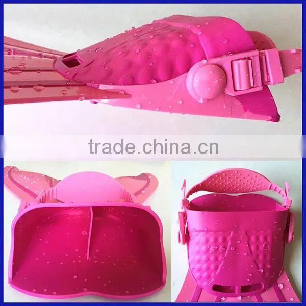 Fashion Design! Adjustable Swimming Diving Mermaid Tail Training Flipper Soft Material Monofin