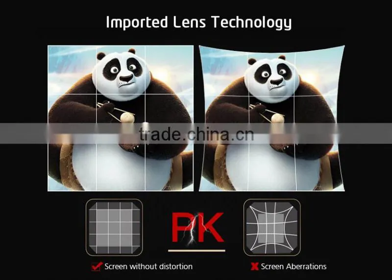 2016 Fashion Style VR Box OEM 3D Video Glasses