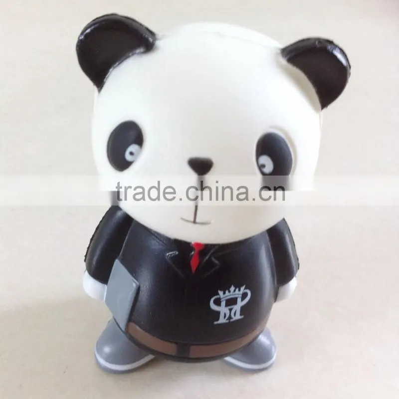 panda manager pu stress toys