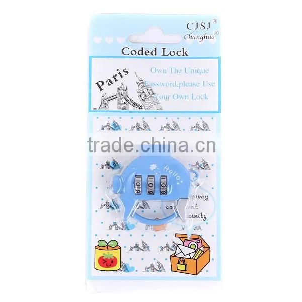 2015 New Safe Products 3 Digital Eco-friendly Baby Combination Lock