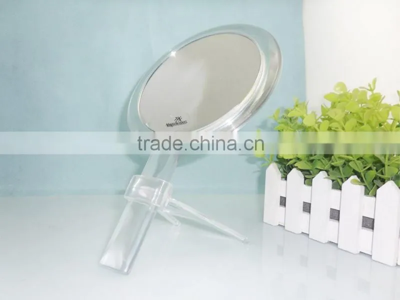 10x Handheld Makeup Mirror, Tabletop Hand makeup mirror,Black makeup hand mirror