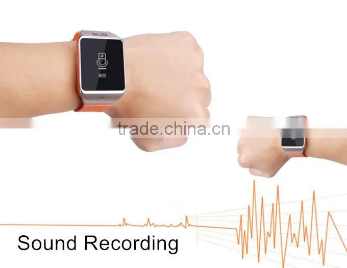 Multifunctional 1.54 inch Bluetooth Smart Watch Android Watch Phone With Camera Pedometer Calling Recording SD Card Built-in