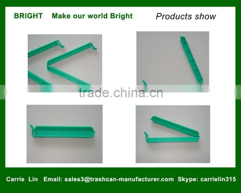 Long bag sealer clip food bag sealer clip plastic coffee bread clip