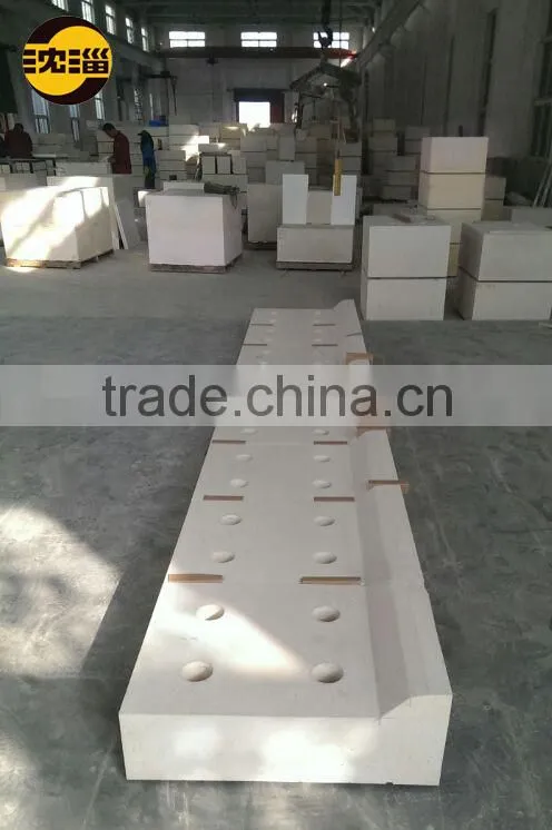 glass industry tin bottom brick