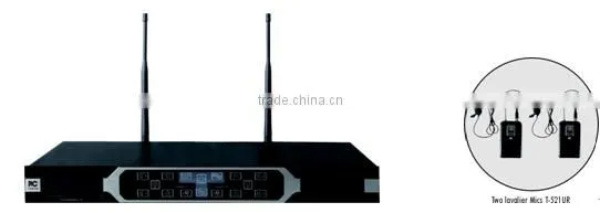 ITC T-521UR PLL UHF Wireless Lavalier Microphone