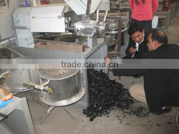 cold cotton seeds oil press, oil expeller, oil extraction machine from Dingsheng