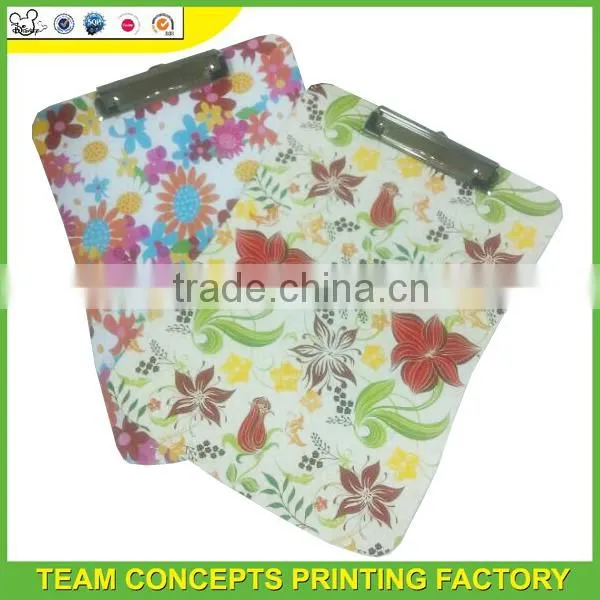 custom size mini paper clipboard