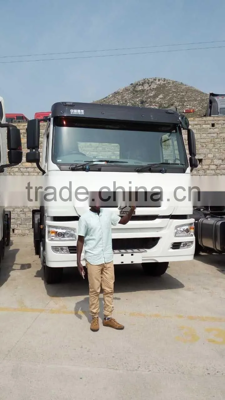 371hp Sinotruk howo 6x4 tractor head truck prices for sale