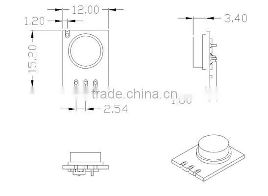 NiceRF ASK Module Kit 433MHz Long Range 100m Wireless RF Module STX882 433 Transmitter SRX882 433 Receiver Spring Antenna