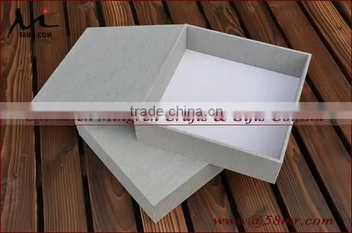 Fabric Linen Photo Album Book Packaging Box
