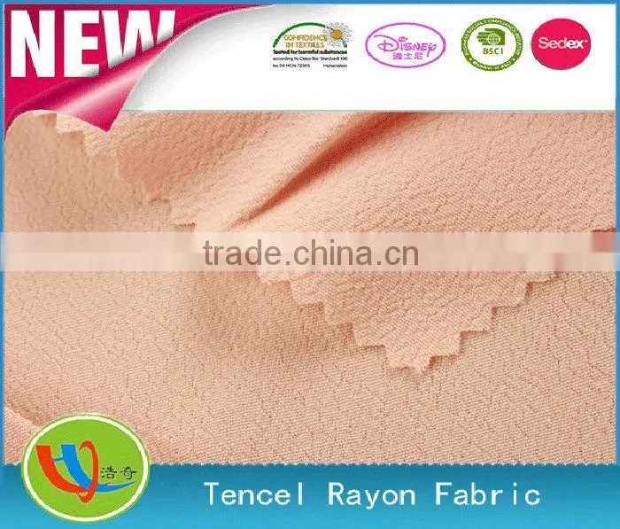 2014/2015 hot Viscose Full Dull Rayon Interweave fabric