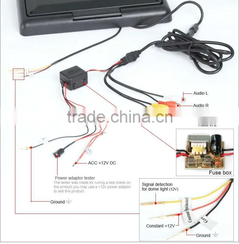 EONON 12.1" E0436 Car Flip Dowm Monitor