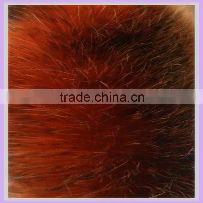 33MM acrylic artificial fur fabric racoon mink animal imitation plush for women mink coat