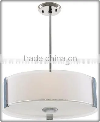 UL CUL Listed Hotel Modern Light Pendant With Drum Shade C60531