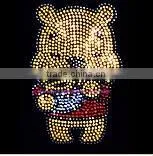 rhinestone iron on patches hot fix motif design