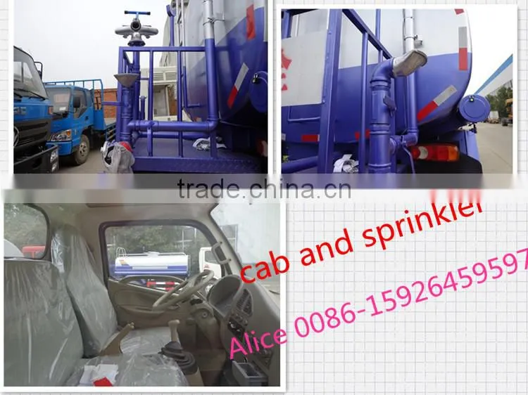 water spray truck water bowser truck fire truck water sprinkler