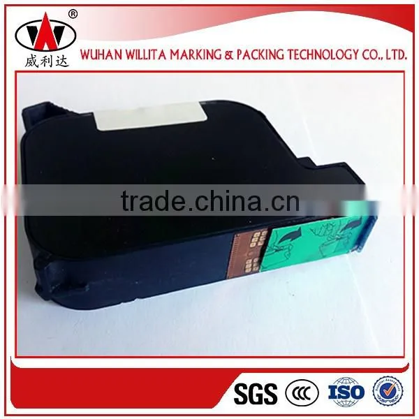 Multicolor 0.1S Quick Drying Inkjet Coding ink cartridge for hand printer
