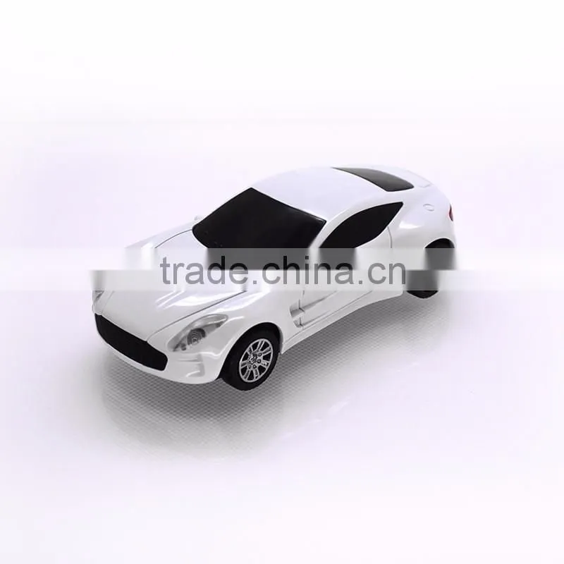 hot new products for 2016 portable Car Shape Power Bank 5200mAh 2 Car Headlamp LED strong light Torch