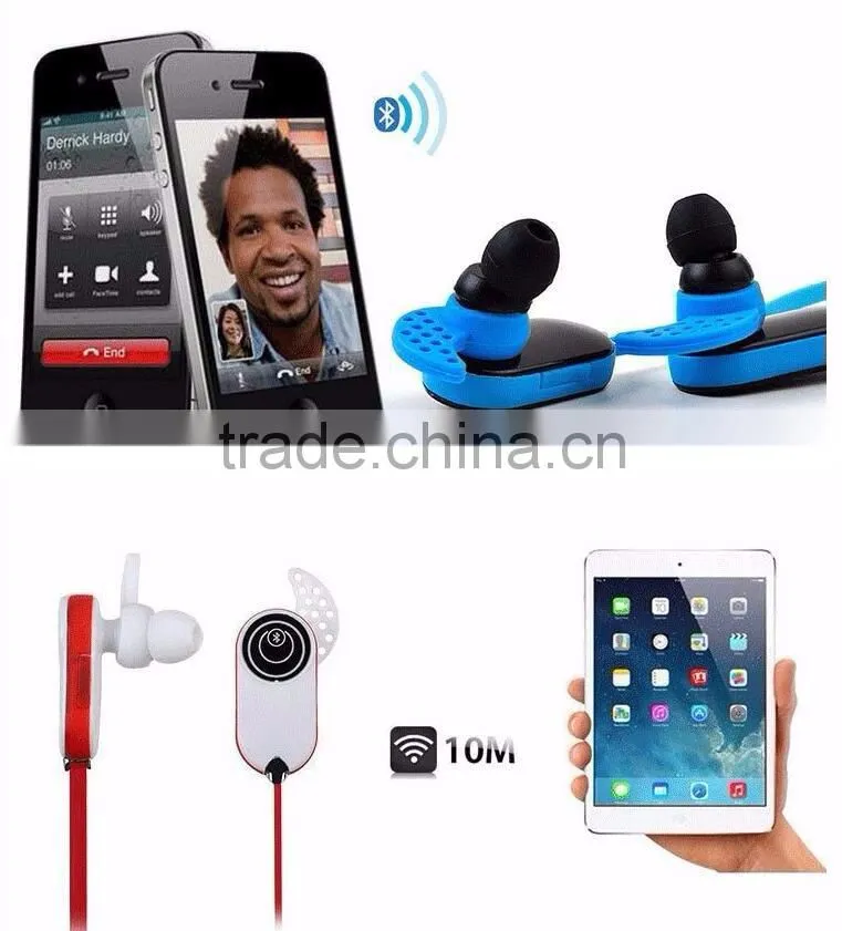 HV-803 Wireless Sports Bluetooth Headset In-Ear Earphones Hands Free Stereo Earphone for iPhone samsung All Smartphones