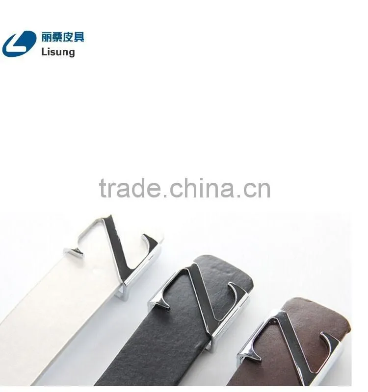 Press Buckle Cheap Pu Leather Belts For Men