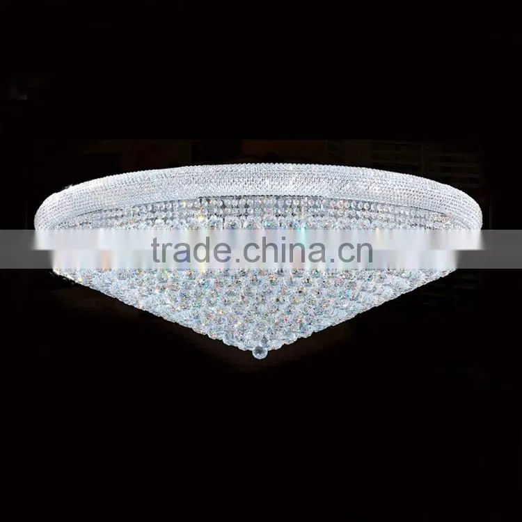 Exquisite Flower Design Gold Ceiling Chandelier