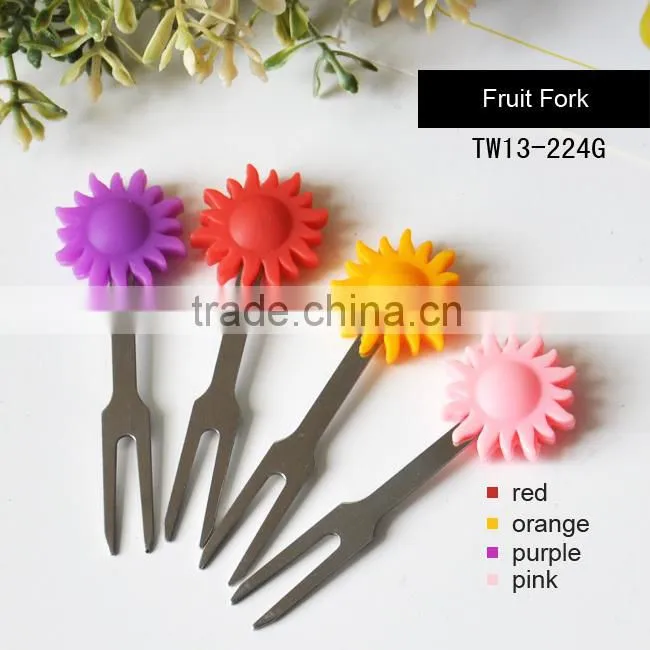FDA standard sun shape buffet japan stainless steel fork