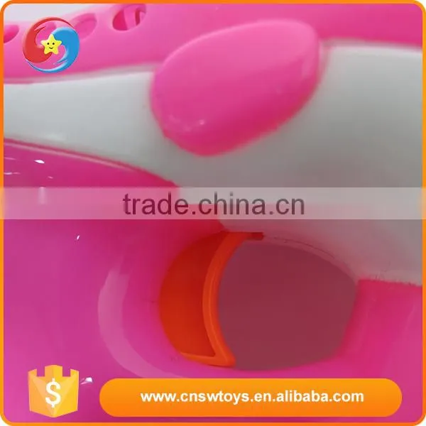 Plastic cartoon cute animal dolphin bubble gun toy with light