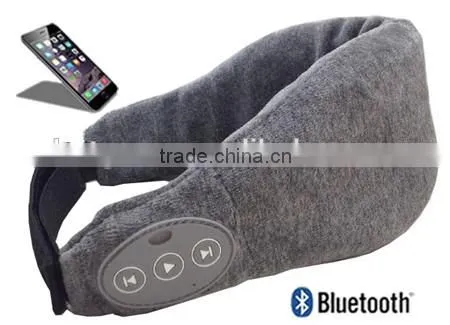 bluetooth eyemask for sleeping/slepping eye mask with bluetooth headphone music function