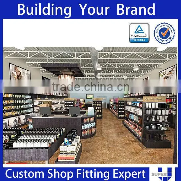 display cabinet wall units hardware shop decoration design