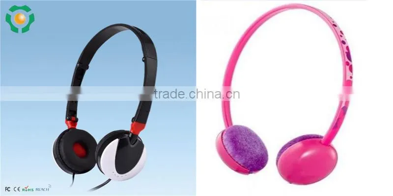 New Design MP3 Stereo Headphone With Mic For Kids