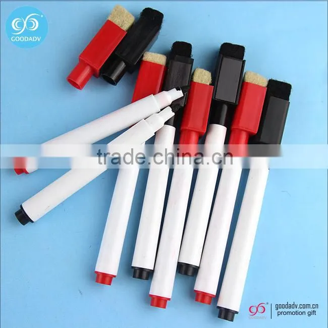 Guangdong wholesale promotional gifts felt tip erasable marker pen washable markers