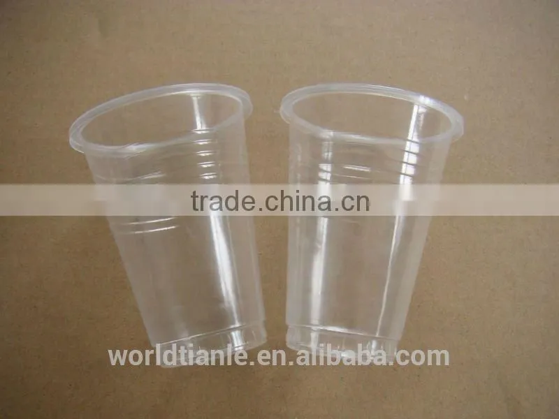 Hot sale disposable plastic beer cup manufacture