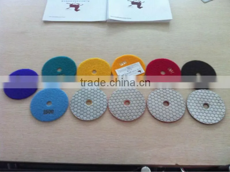 Dry Flexible Polishing Pad for Marble, Granite