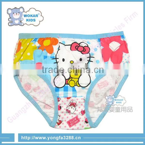 Competitive Price Mixed Color Printing Pattern Child Underwear Wholesale