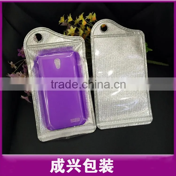 new product zipper packaging /iphone 5S mobile case zip pouch