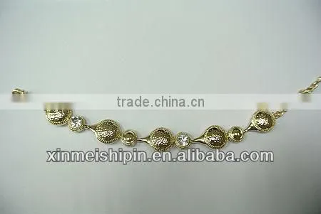 fashion jewelry alloy chain bracelet flow of life & hot in sale bracelet