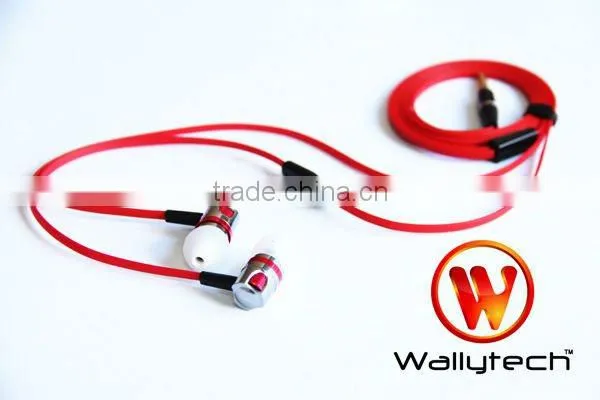 Wallytech Earphone With Mic and Remote