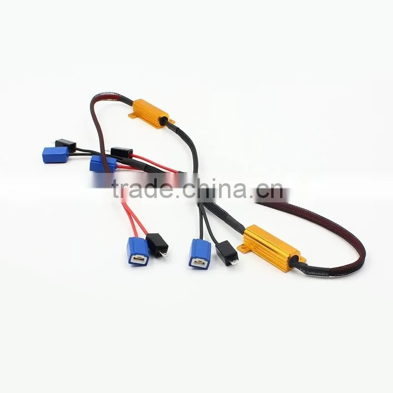 H1/H3 LED Fog Light DRL Driving Light Canbus 50W Load Resistor Wiring Canceller Canbus ERROR FREE Decoders Wirings