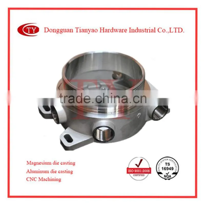 clear anodizing stainless steel die casting parts china supplier