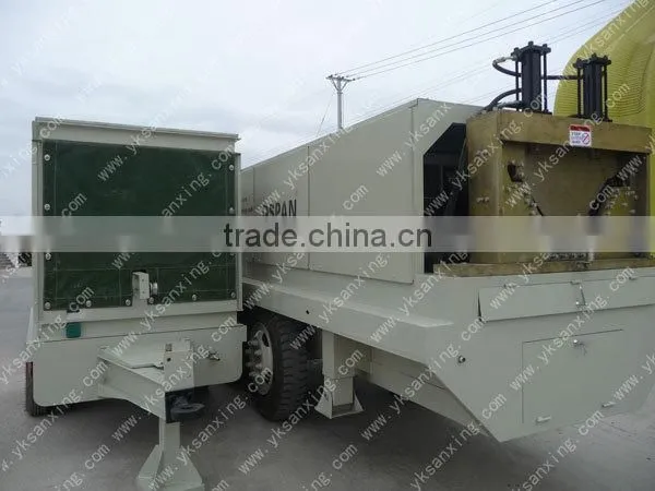 Sanxing Non-Column 42m Span Metal Roof Sheet Forming Machine