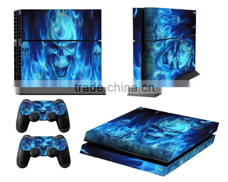 China Supplier New Product Protective Vinyl Skin Sticker For Ps4 Console & Controller