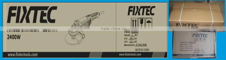 FIXTEC 2300W 230mm high quality angel grinder with spare parts