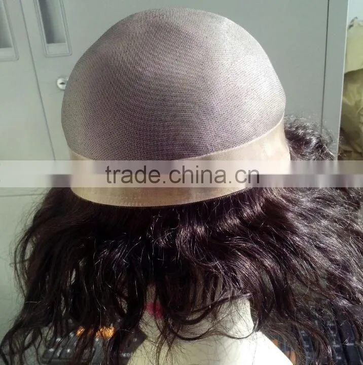 remy hair women toupee super thin skin toupee