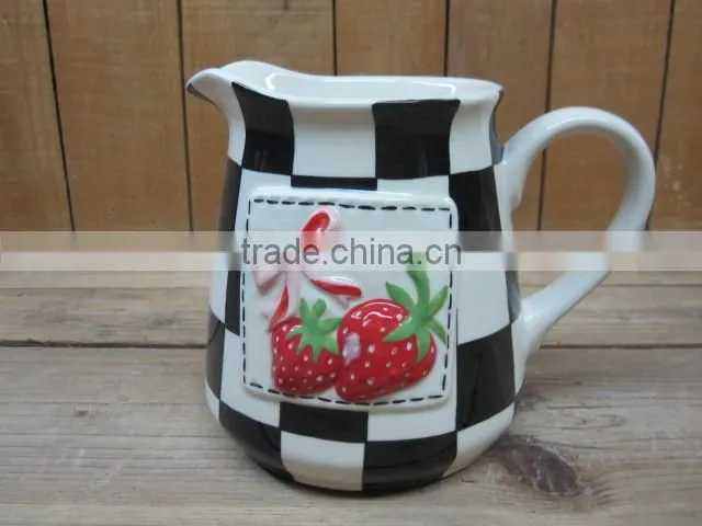 Eco-friendly Feature and Ceramic Material Water Jug
