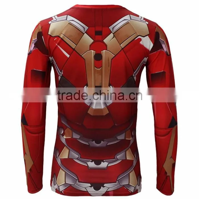 custom sublimation t shirt,sublimation t shirts blank,cheap custom printed t shirts by hero man shirt
