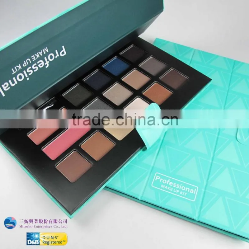 Cosmetic Set Make Up Kit Book with Foldable Cover Makeup Kit