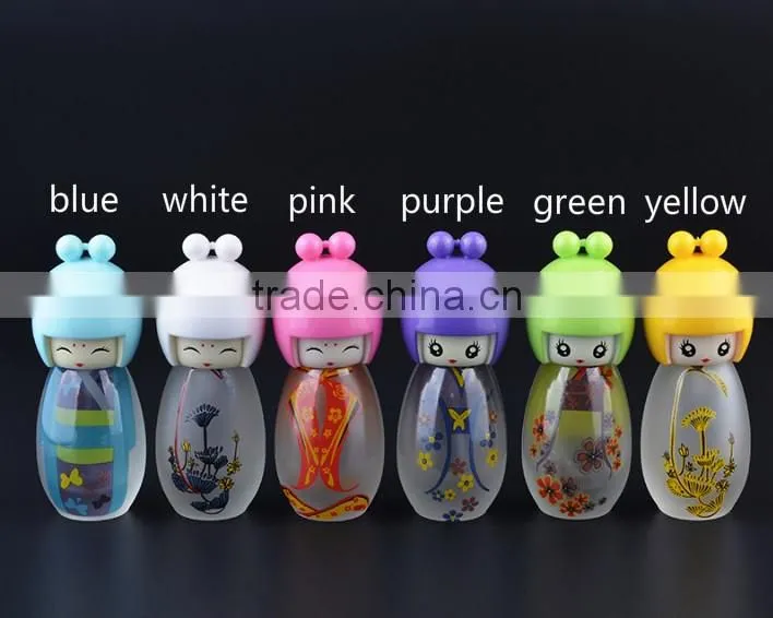 High-end dolls frosted glass bottle packing bottle of 20 ml electrochemical aluminum nozzle spray bottle