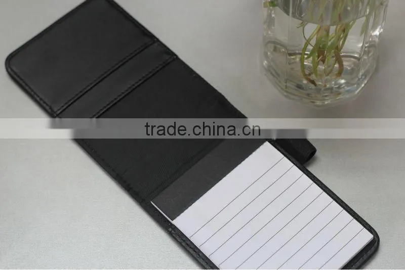High quality leather memo pad for office
