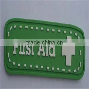 Customized promotion fashion cartoon silicone trademark/brand name
